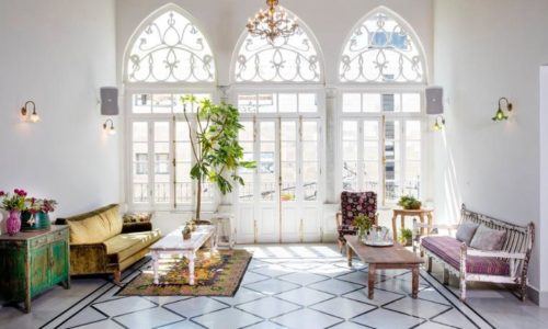 החלל ההודי -עיצוב וינטג' וקשתות