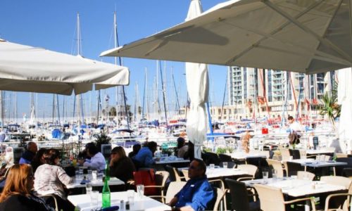 בני הדייג- נוף לים ונמל