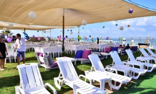 בורה בורה - בריכה ומיטות שיזוף