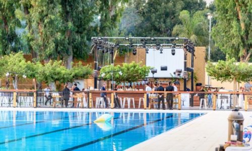 צל החורש - בריכה ובר ואירוע ביער