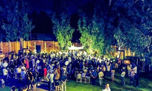 צל החורש - חופה ואזור ישיבה