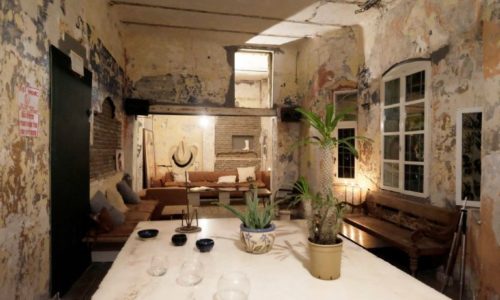 מועדון 1910- החלל הפנימי ואזור ישיבה