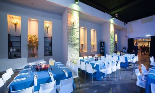 החלל בתל אביב- חלל פנימי וסידור שולחנות