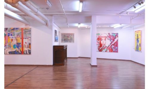 גלרייה לאומנות בהרצליה-חלל פנימי