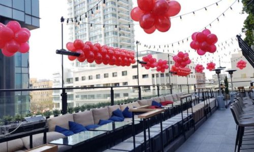 ספיקאיזי- נוף תל אביב פינות ישיבה על גג