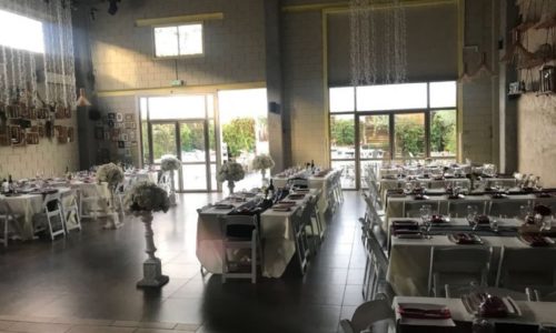 סטורי - חלל פנימי וסידור שולחנות לאירוע
