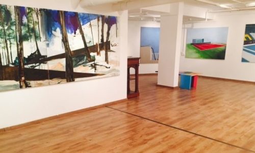 גלרייה לאומנות בהרצליה-חלל פנימי