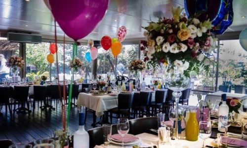 הירקון 12- חלל פנימי ושולחנות אבירים ואירוע