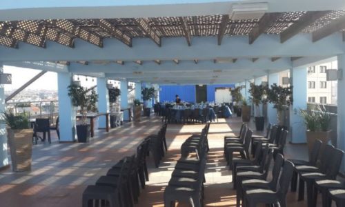 לילות יפו - ישיבת תאטרון וגג ביפו ונוף לים