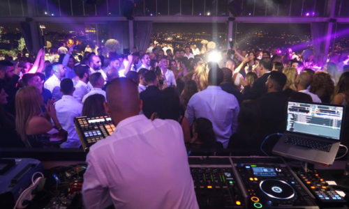 עולמיא - חלל פנימי ומסיבה על הרי ירושלים