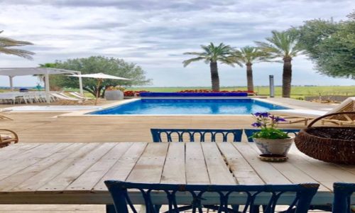 הוילה בסגולה- בדרום החצר