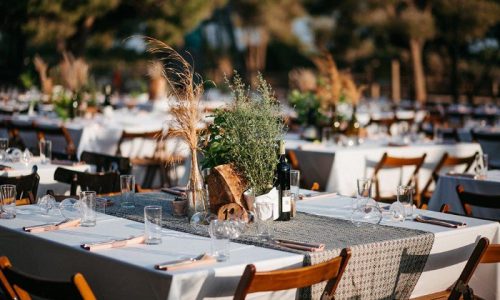 מטעים חתונה בטבע