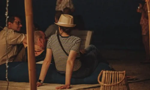 מקום לאירוע על החוף במרכז