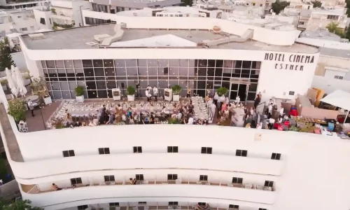 מלון סינמה בתל אביב גג לאירועים קטנים וגדולים בלב העיר