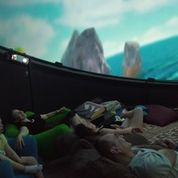 CINEMA DOME כיפת קולנוע 360 ניידת