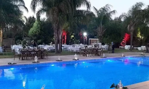 בר מצווה עם בריכה