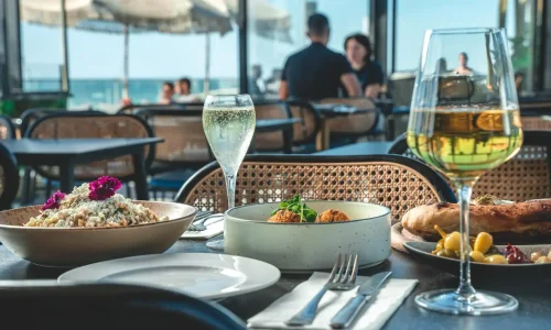 אירוע חברה מול הים