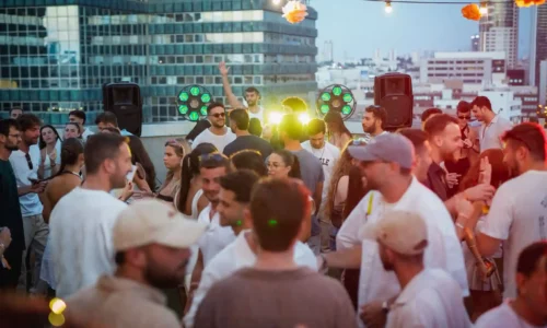 גג לאירועים עם נוף בתל אביב