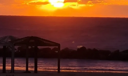 חתונה בשקיעה