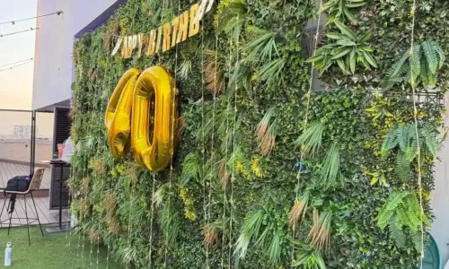 מסיבות ימי הולדת בגג עם נוף