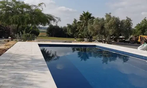 משק עם בריכה בדרום