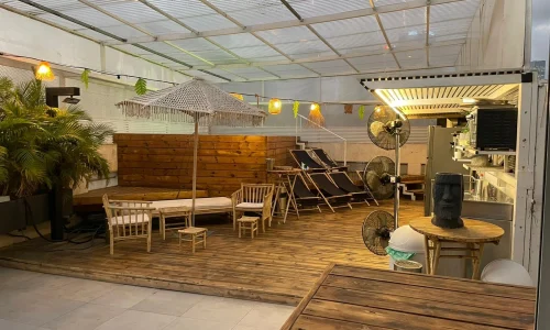 ארוחה עיסקית על גג התל אביב