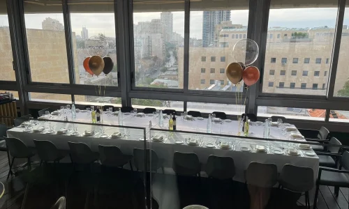 גג לבת מצווה בירושלים