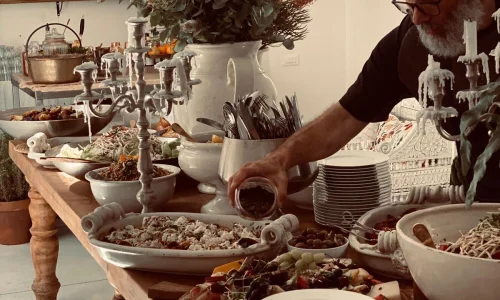 ארוחה עסקית בגרם 22