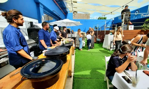 הרמת כוסית בוילה