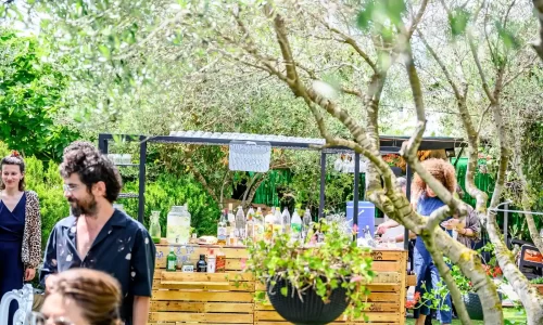 בוסתן הזיתים מקום עם פינת זולה לאירועים