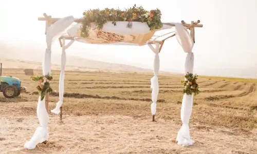 חתונה בשטח פתוח