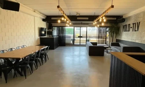 גג לאירועים בתל אביב