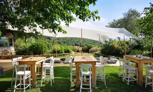 גינת אבירים באזור נהריה אירועים תחת כיפת השמיים