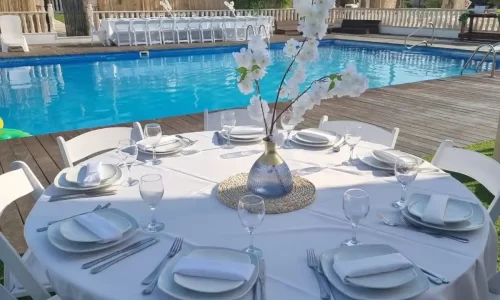 האחוזה בכפר טרומן מקום לבר בת מצוות באיזור המרכז בריכה גינה