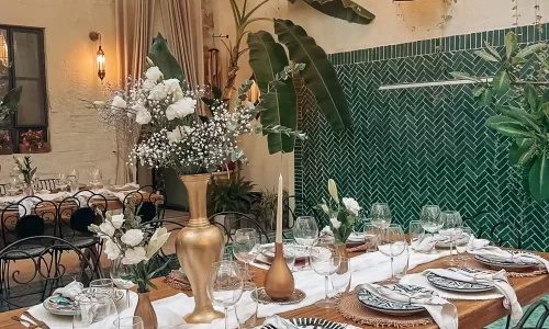 ריאד מרוקאי לאירועים קטנים באיזור הדרום למסיבות קטנות אירועי חברה כנסים ארוחות