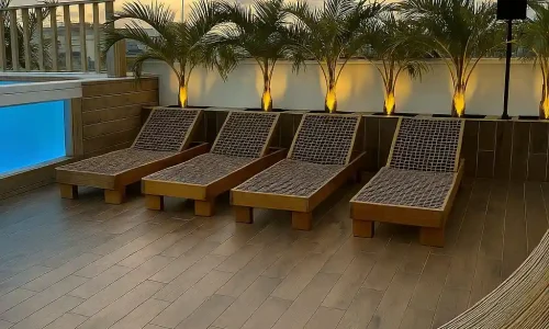 ערב חברה על גג בחיפה