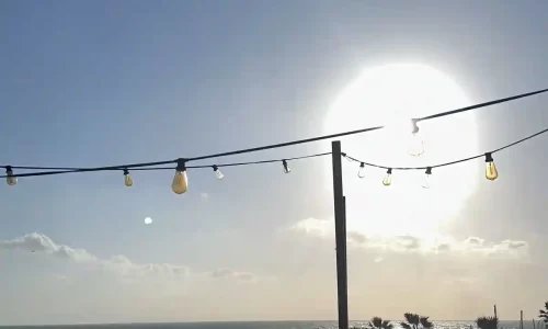 העיגול גג בכיכר אתרים בתל אביב למסיבות ימי הולדת