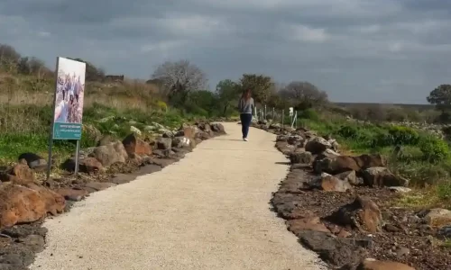 חופה קטנה בצפון בחוץ