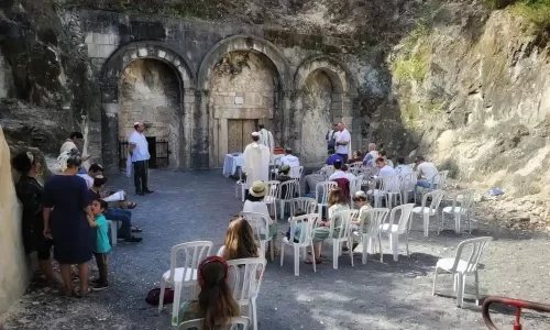 טקס משפחתי קטן בצפון