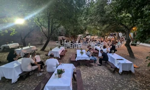 מקום לטקס משפחתי בטבע