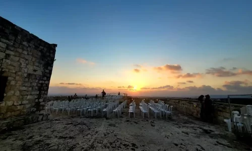 חופה בטבע בצפון