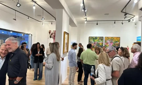 אירוע בגלריה בתל אביב