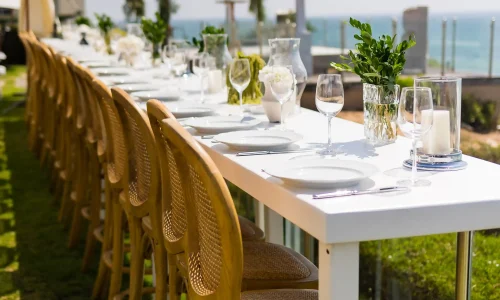 אירועים מיוחדים מול הים