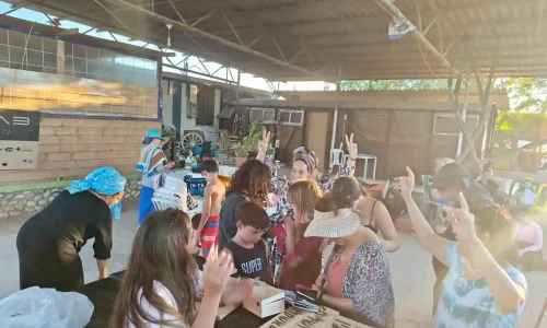 אירועים משפחתיים בחווה במדבר עם לינה