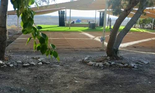 מקום לפסטיבל במדבר