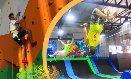 מתחם טרמפולינות לאירועים