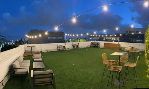 אירועי בוטיק על גג במרכז