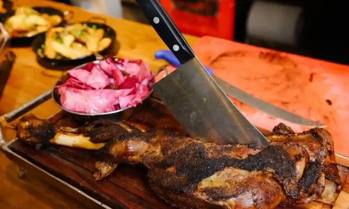 מסיבת רווקים במסעדה בשרית