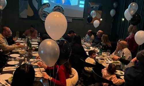 אירוע חברה במסעדה