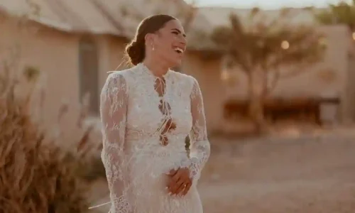 אירוע משפחתי במדבר עם לינה